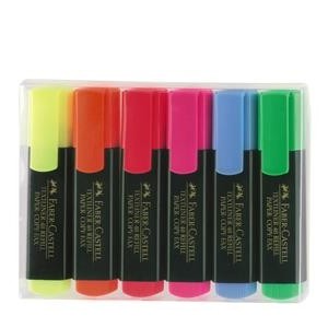 TEXTMARKER SET 6 1548 FABER-CASTELL