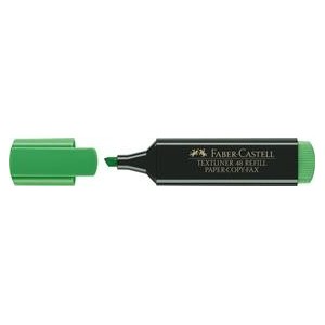 TEXTMARKER VERDE 1548 FABER-CASTELL