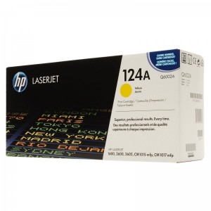 HP Toner Original  yellow (Q6002A, NR124A)