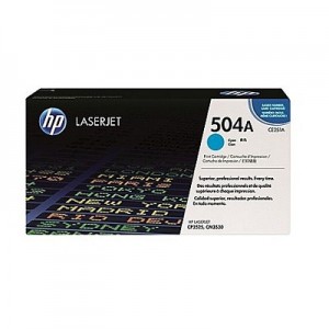 HP Toner Original  cyan (CE251A, NR504A)