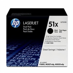 HP Toner Original  black (Q7551XD, NR51X)