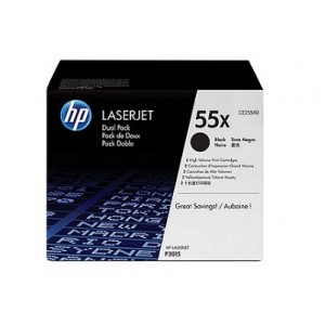 HP Toner Original  twin pack black (CE255XD, NR55X)