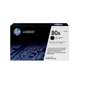 HP Toner HP NR. 80A CF280A 2700 pag. ORIGINAL HP LASERJET PRO 400 M401A (CF280A, NR80A)