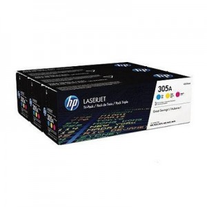 HP Toner Original  cyan / magenta / yellow (CF370AM, NR305A)