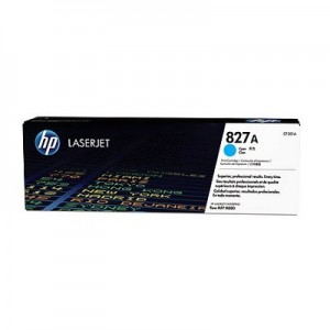 HP Toner Original  cyan (CF301A, NR827A)