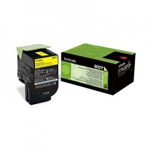 Lexmark Toner Original ( return ) yellow (80C20Y0)