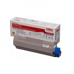 Oki Toner Original  cyan (43872307)