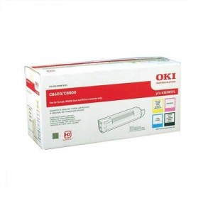 Oki Toner Original  rainbow kit black / cyan / magenta / yellow (43698501)