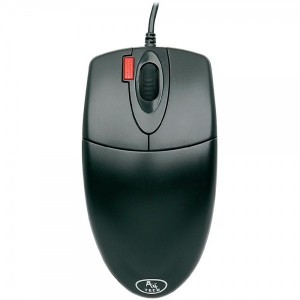 MOUSE A4TECH OP-620D 2X OPTICAL USB BLACK