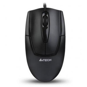 MOUSE A4TECH OP-540NU V-TRACK USB METAL FEET BLACK