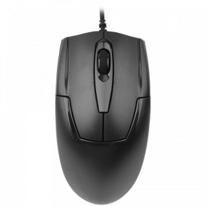 MOUSE A4TECH OP-550NU V-TRACK USB METAL FEET BLACK