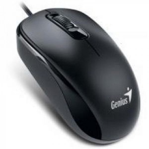 Mouse Genius cu fir, optic, DX110, 1000dpi, negru