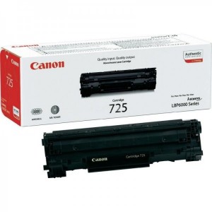 Canon Toner Original Black (725Bk, 3484B002Aa)