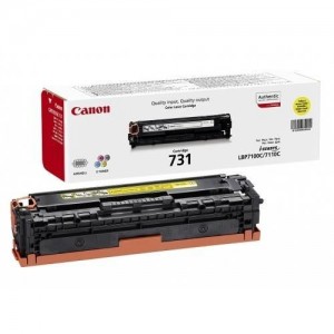 Cartus Toner Yellow Crg-731Y 1,5K Original Canon Lbp 7100Cn