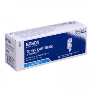 Epson Toner Original  Cyan (0671, C13S050671)