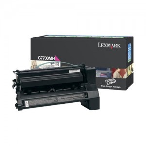 Cartus Toner Magenta Return C7700Mh 10K Original Lexmark C770N