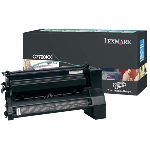 Cartus Toner Black Return C7720Kx 15K Original Lexmark C772N