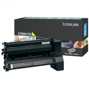 Cartus Toner Yellow Return C780H1Yg 10K Original Lexmark C780N