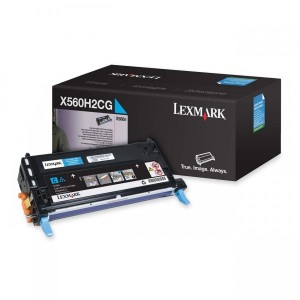 Cartus Toner Cyan X560H2Cg 10K Original Lexmark X560N