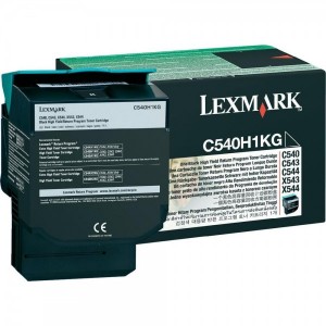 Cartus Toner Black Return C540H1Kg 2,5K Original Lexmark C540N