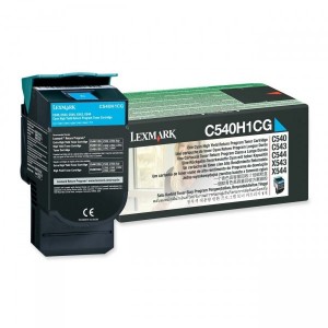 Cartus Toner Cyan Return C540H1Cg 2K Original Lexmark C540N