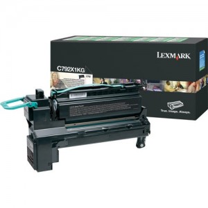 Cartus Toner Return Black C792X1Kg 20K Original Lexmark C792E