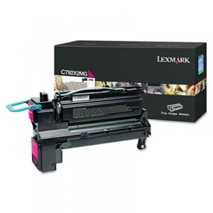 Cartus Toner Magenta C792X2Mg 20K Original Lexmark C792E