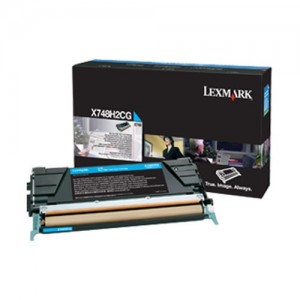 Cartus Toner Cyan X748H2Cg 10K Original Lexmark X748De