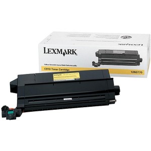 Cartus Toner Yellow 12N0770 14K Original Lexmark Optra C910