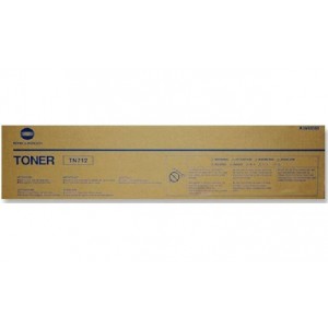 Cartus Toner Black Tn-712 A3Vu050 40,8K Original Minolta Bizhub C654