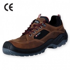 Pantofi de Protectie cu bombeu compozit si lamela antiperforatie NM, BROWN LAND S3