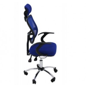 Scaun de Birou Ergonomic Office 704, albastru