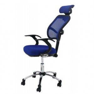 Scaun de Birou Ergonomic Office 704, albastru