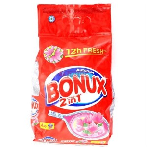 Bonux Detergent Automat 4 kg- Parfum Divers