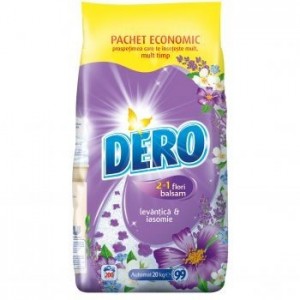 Dero Detergent automat 20 kg- Parfum Divers