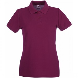 Tricou Polo Dama Lady Fit Premium, 100% bumbac, diverse culori