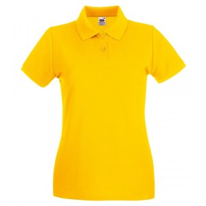 Tricou Polo Dama Lady Fit Premium, 100% bumbac, diverse culori