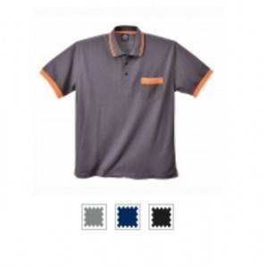 Tricou Polo Portwest Texo Contrast - gri, bleumarin sau negru