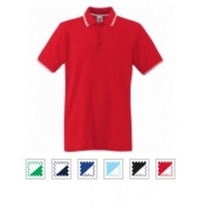 Tricou Polo Tipped, 100% bumbac, diverse culori