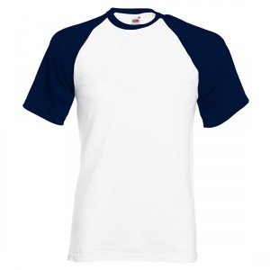 Tricou Valueweight Baseball, 100% bumbac, diverse culori