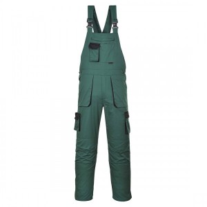 Pantalon cu Pieptar Portwest TEXO Contrast - tercot 245gr