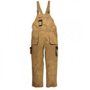 Pantalon cu Pieptar Portwest TEXO Contrast - tercot 245gr