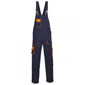 Pantalon cu Pieptar Portwest TEXO Contrast - tercot 245gr