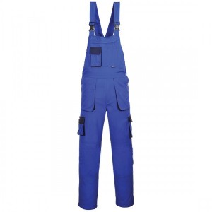 Pantalon cu Pieptar Portwest TEXO Contrast - tercot 245gr