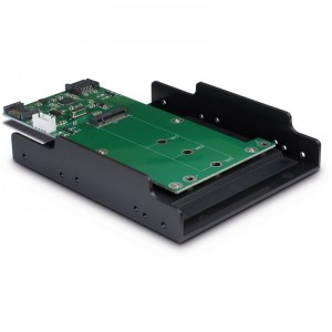 Inter-Tech KT023B 3.5 inch 1x SATA Male - 1x M.2 SATA SSD