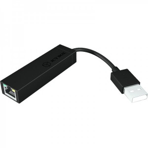 Raidsonic IcyBox 1x USB 2.0  Male - 1x RJ45 Female