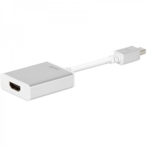 1x miniDisplayPort Male - 1x HDMI Female, argintiu