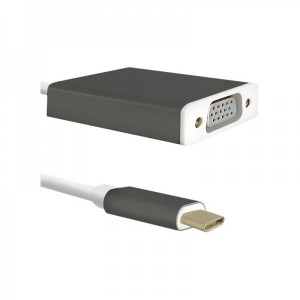 Qoltec 1x USB 3.1 tip C Male - 1x VGA Female