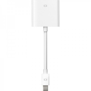 Apple 1x miniDisplayPort Male - 1x DVI-D Female, alb