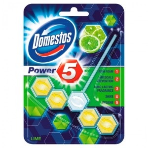 Odorizant toaleta Domestos Power 5, 55G - parfum divers